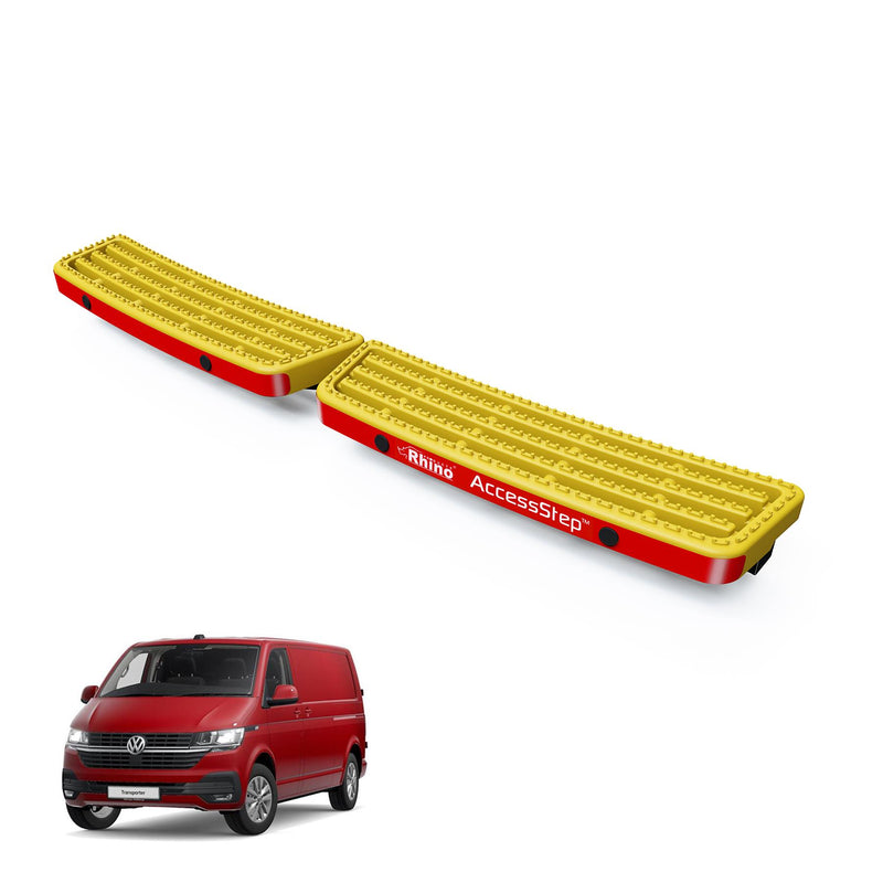 VW Transporter Yellow Twin AccessStep - With Reverse Sensors