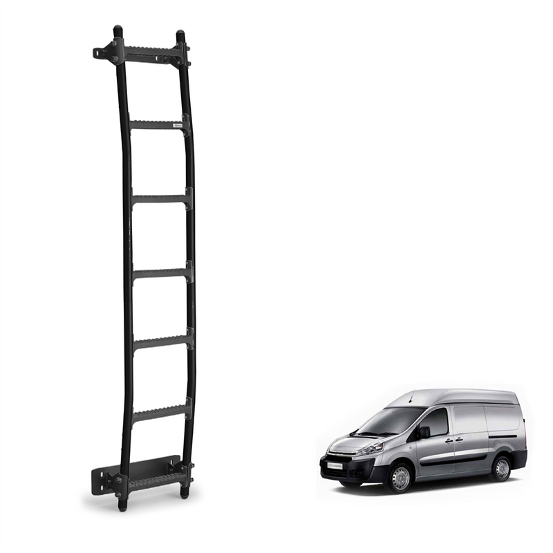 Fiat Scudo Rear Door Ladder for 2007-2016 (H2 Roof) Models - (BL7-LK21)