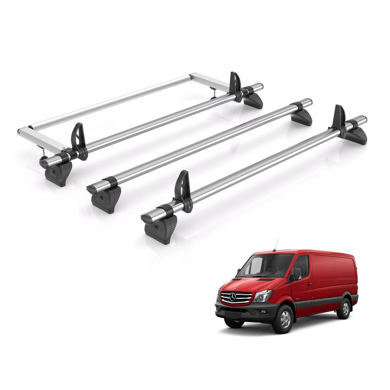 Mercedes Sprinter (2006-2018) - Rhino Kammbar Fleet Roof Bars