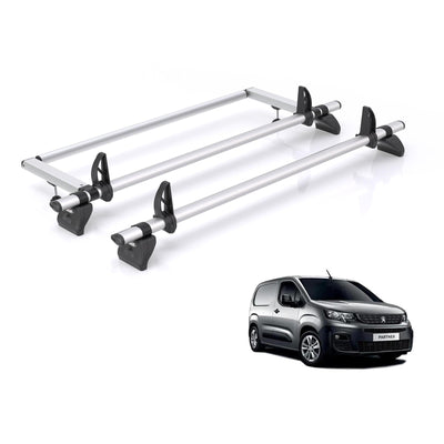 Peugeot Partner (2018 onwards) - Rhino Kammbar Pro Roof Bars