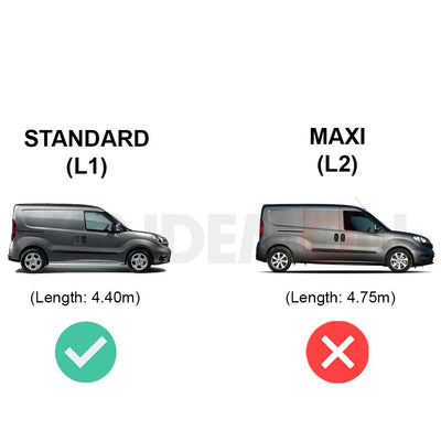 Fiat Doblo (2010-2022) - Van Guard Ulti Roof Rack