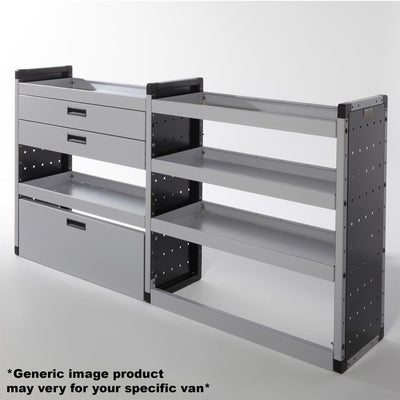 Citroen Relay Van Guard Racking - Driver Side [Gold Pack]