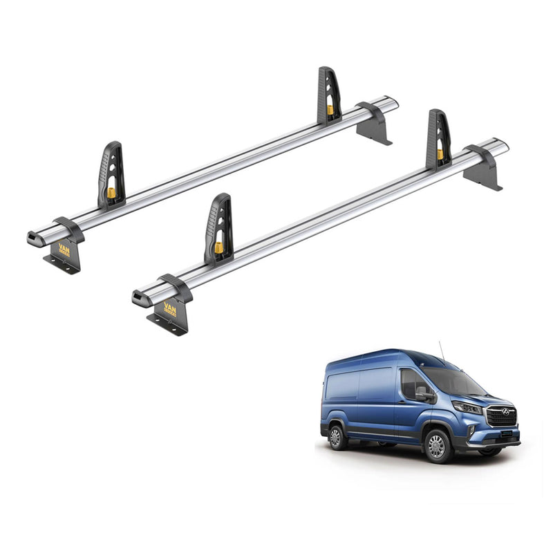 Van Guard Ulti Bar+ 2 Bars Roof Rack For The Maxus Deliver 9 2020+