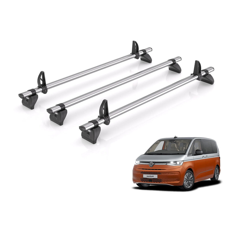VW Multivan (2022 onwards) - Rhino Kammbar Fleet Roof Bars