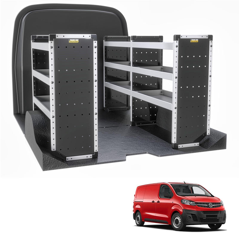 Vauxhall Vivaro Van Guard Racking - Driver + Passenger Side [Bronze Pack]