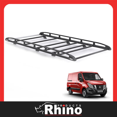Nissan NV400 (2010-2021) - Rhino KammRack Black Roof Rack