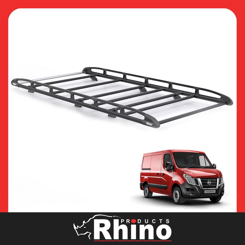 Nissan NV400 (2010-2021) - Rhino KammRack Black Roof Rack