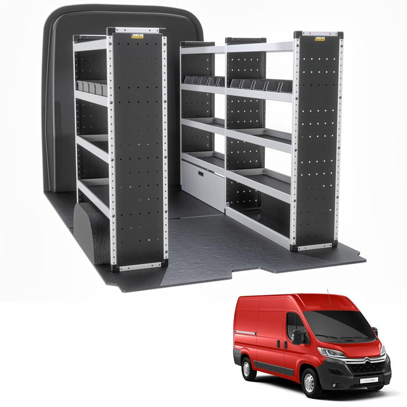 Citroen Relay Van Guard Racking - Driver + Passenger Side [Silver Pack]