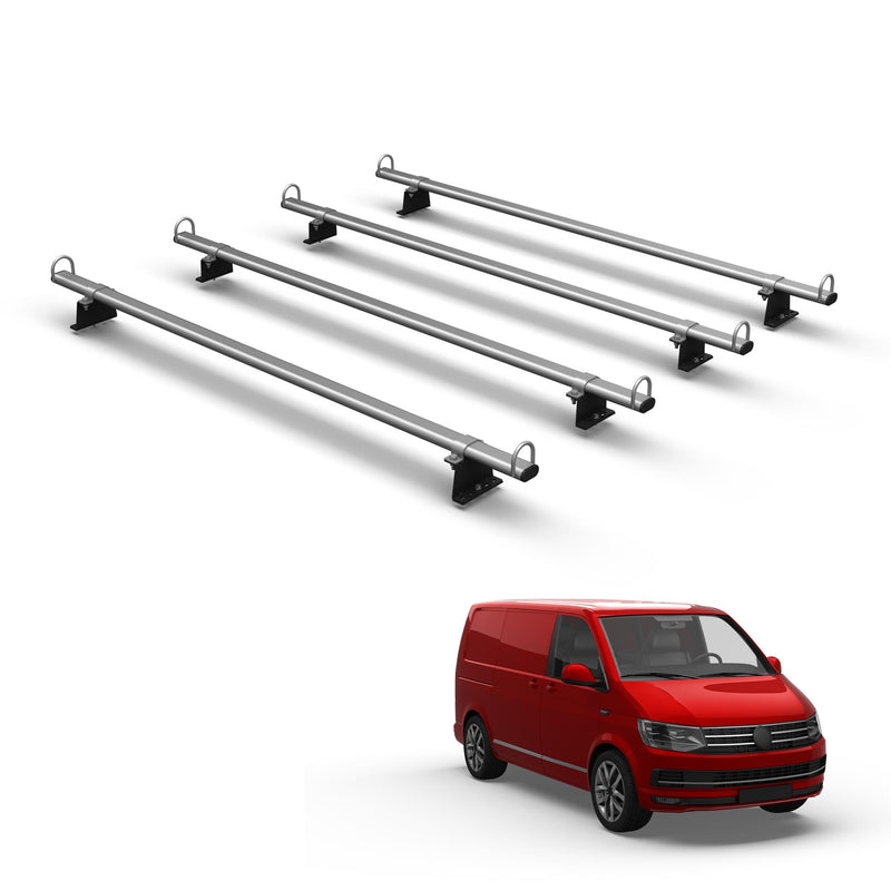 4 Bar Roof Rack For Volkswagen T5 Transporter 2002-2015