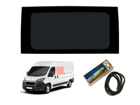 VD Glass - Peugeot Boxer 2006 - (L2,L3,L4/H1,H2,H3) (L2,L3,L4/H1,H2,H3) Lh Side Fixed Tint Fitting Kit