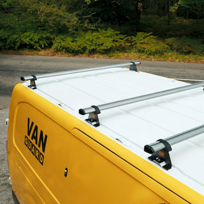 Fiat Scudo Roof Rack for 2022+ [L1 Wheelbase] 3 Bars & Roller - Van Guard Trade