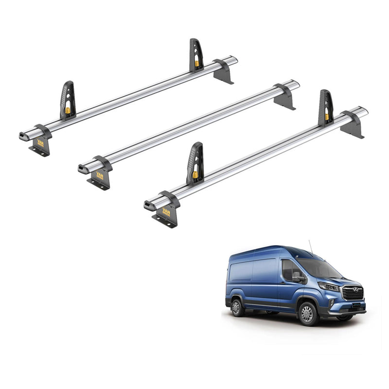 Van Guard Ulti Bar+ 3 Bars Roof Rack For The Maxus Deliver 9 2020+
