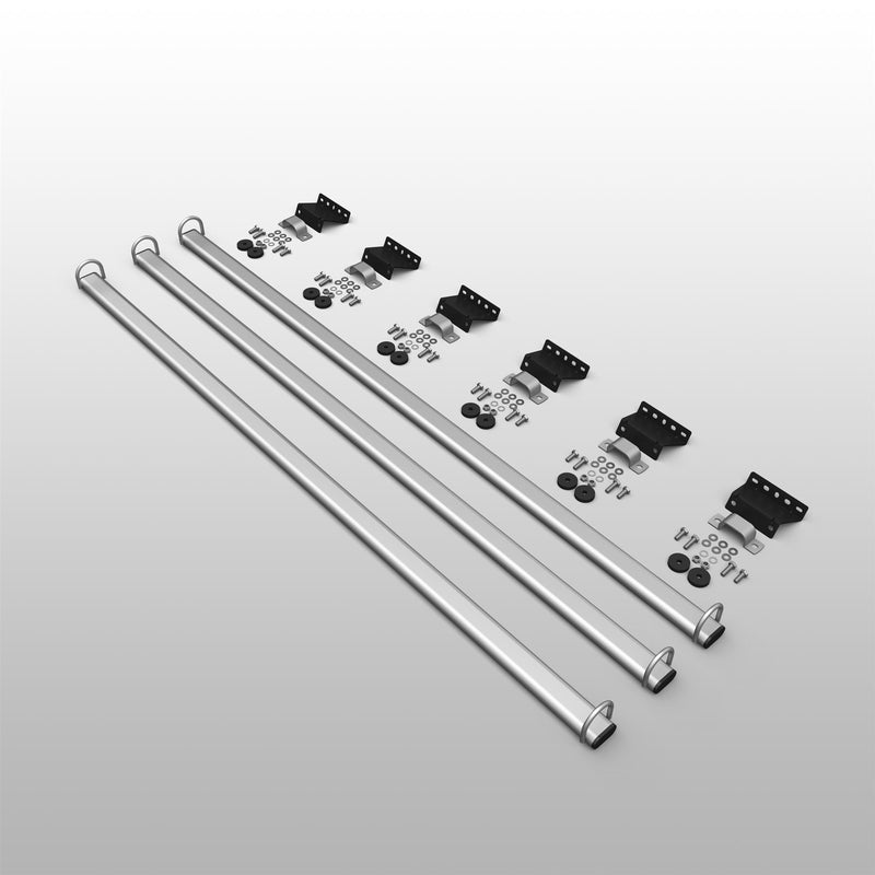Fiat Scudo (2022-) - 3 Roof Bars & Roller