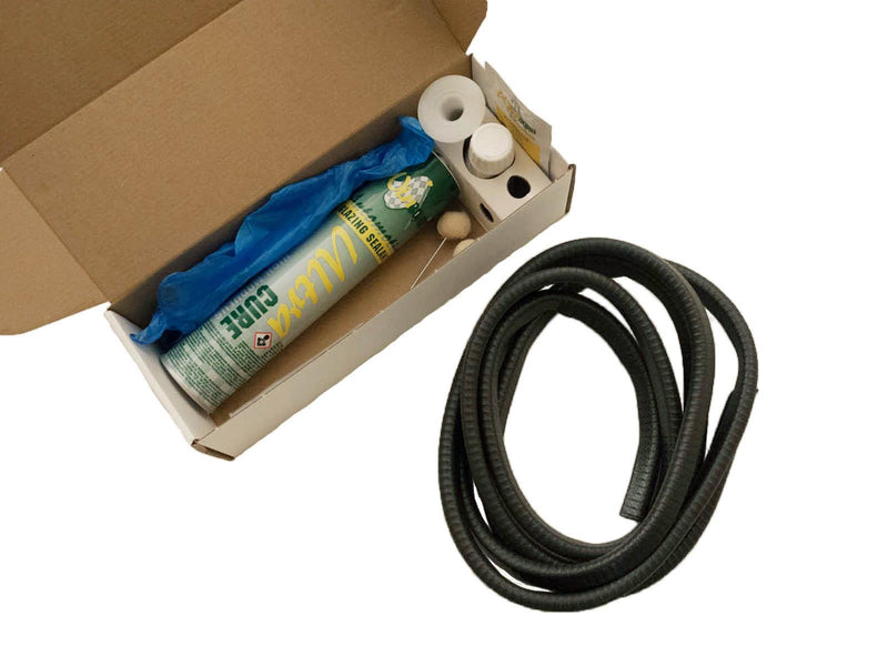 Ford Transit (2014-) - Left Sliding Door Dark Tint Opening Window & Fitting Kit