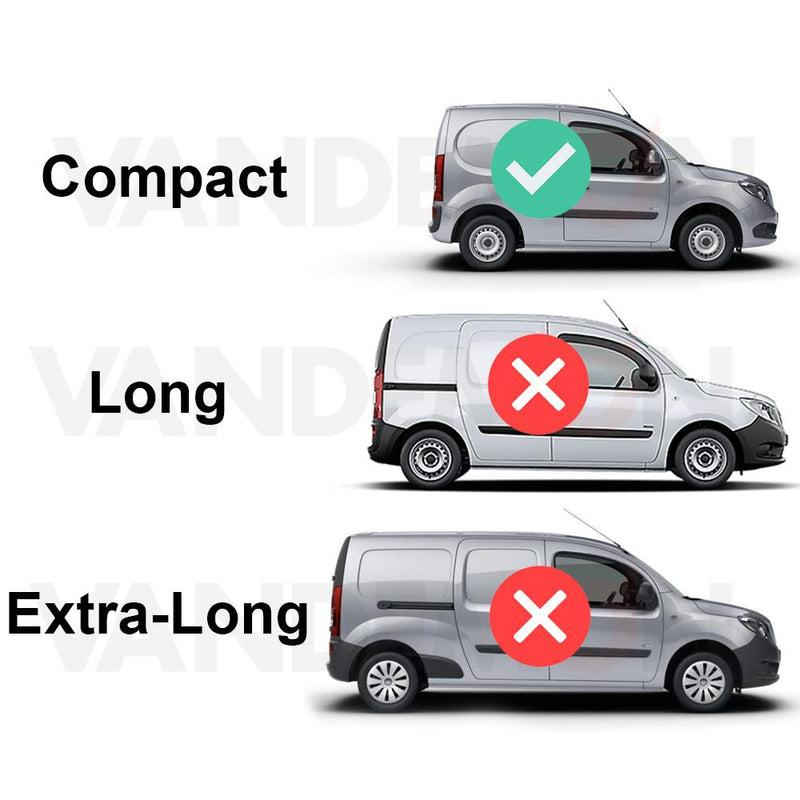 Mercedes Citan (2012-2021) - Rhino KammRack Roof Rack