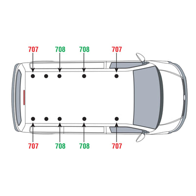 VW Transporter (2003-2015) - Van Guard Ulti Roof Rack