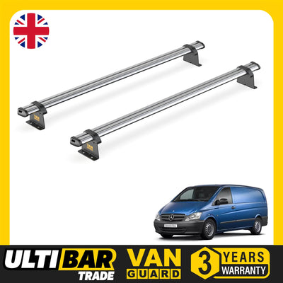 Mercedes Vito (2003-2014) - 2 Van Guard Ultibar Trade Roof Bars