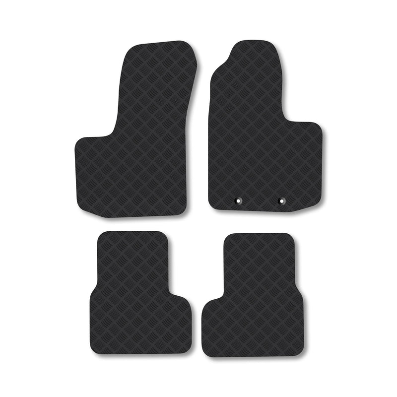 Fiat Doblo 2001-2010 3mm Rubber Floor Mats [Doblo Combi]