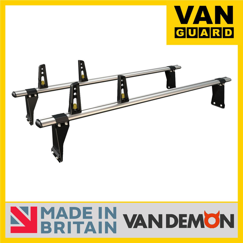 Ford Transit (2000-2014) - 2 Van Guard Ultibar Plus Roof Bars