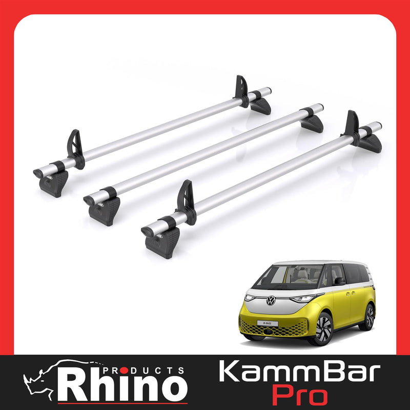 VW ID Buzz (2022 onwards) - Rhino Kammbar Pro Roof Bars