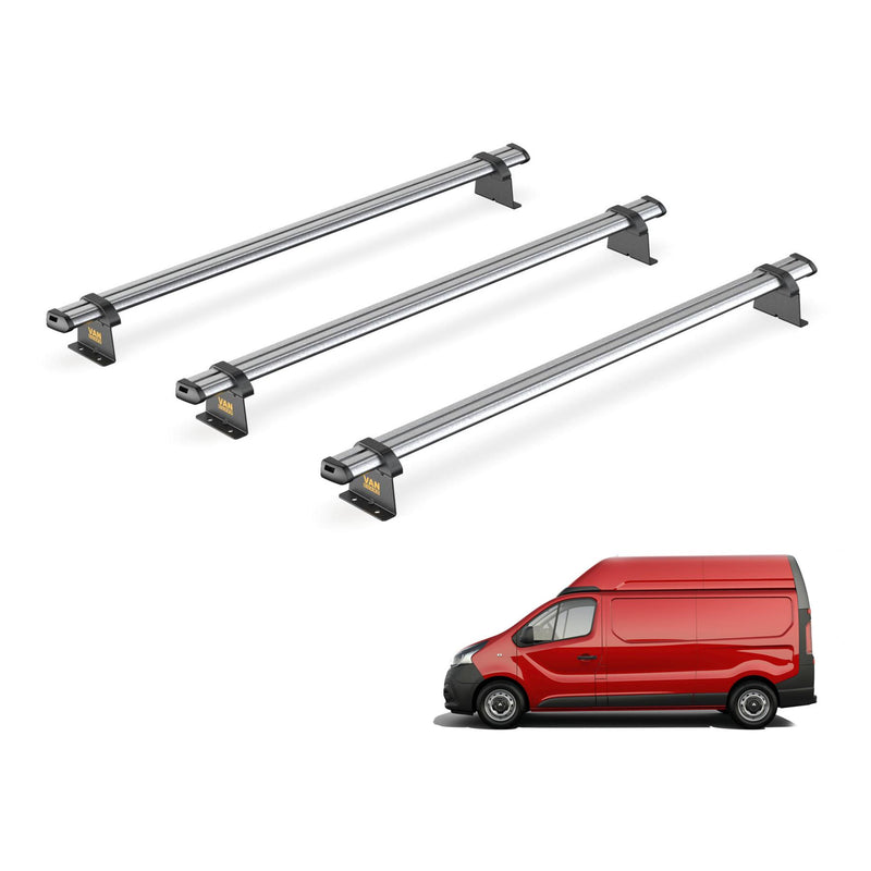 Vauxhall Vivaro (2014-2019) - 3 Van Guard Ultibar Trade Roof Bars