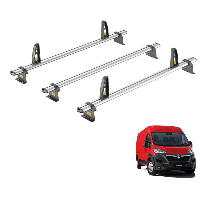 Vauxhall Movano (2010-2021) - 3 Van Guard Ultibar Plus Roof Bars