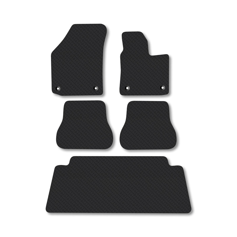 VW Caddy Maxi (2004-2015) Rubber Floor Mat