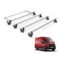 Rhino Kammbar Fleet 4 Bar And Rear Roller Bundle For Ford Transit (2014+)