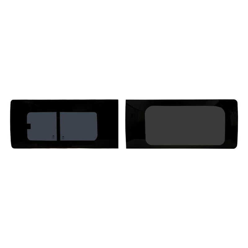 Ford Transit Custom 2023- Left Side Opening Driver Side Fixed Dark Tint Windows