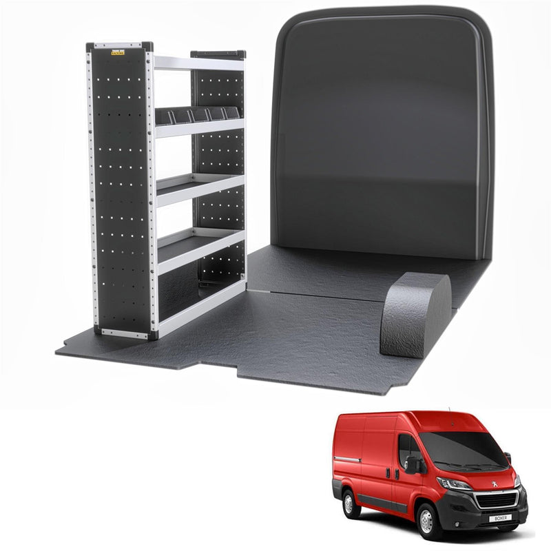 Peugeot Boxer Van Guard Racking - Passenger Side [Silver Pack]