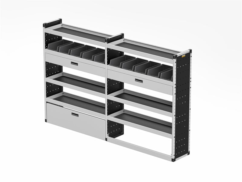Vauxhall Movano Van Guard Racking - Driver Side [Gold Pack]