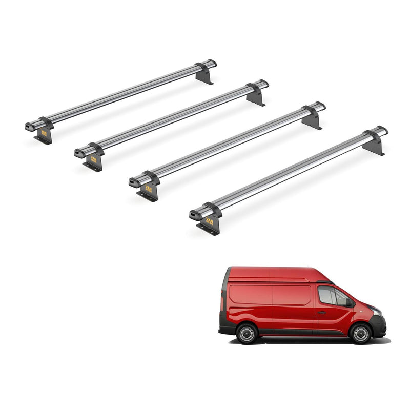 Van Guard Ulti Bar Trade 4 Bars Roof Rack For The Nissan Primastar 2022+