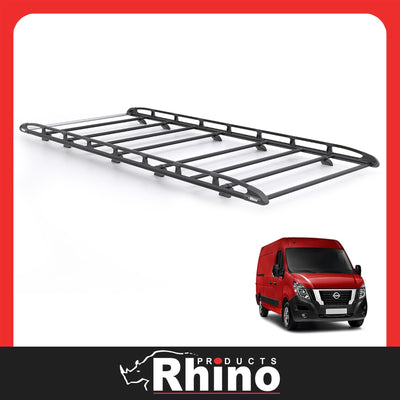Nissan NV400 (2010-2021) - Rhino KammRack Black Roof Rack