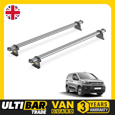 Van Guard Ulti Bar Trade 2 Bars Roof Rack For The Fiat Doblo 2022+