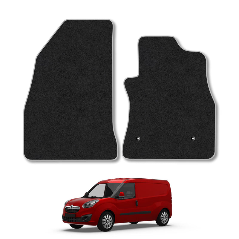 Vauxhall Combo (2010-2018) Carpet Floor Mat Grey Trim
