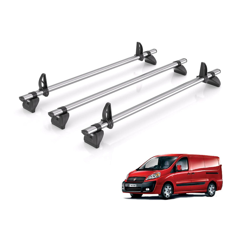 Fiat Scudo (2007-2016) - Rhino Kammbar Fleet Roof Bars