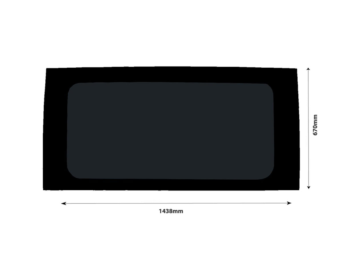 Peugeot Boxer (2006-) Driver Side Fixed Window Privacy Camper Glass