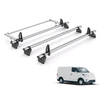 Maxus e-Deliver 3 (2021 onwards) - Rhino Kammbar Fleet Roof Bars