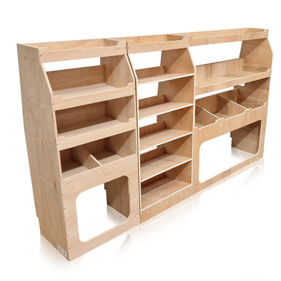 Ford Transit (2024-) Custom Plywood Van Racking - Both Sides