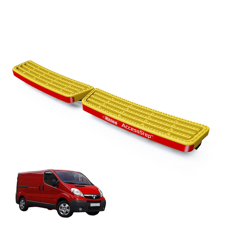 Vauxhall Vivaro Yellow Twin AccessStep - No Reverse Sensors