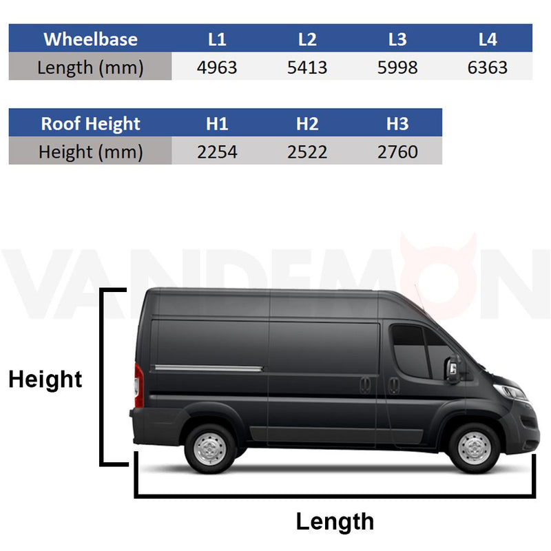 Rhino Aluminium (2006-) 7 Step Rear Door Ladder