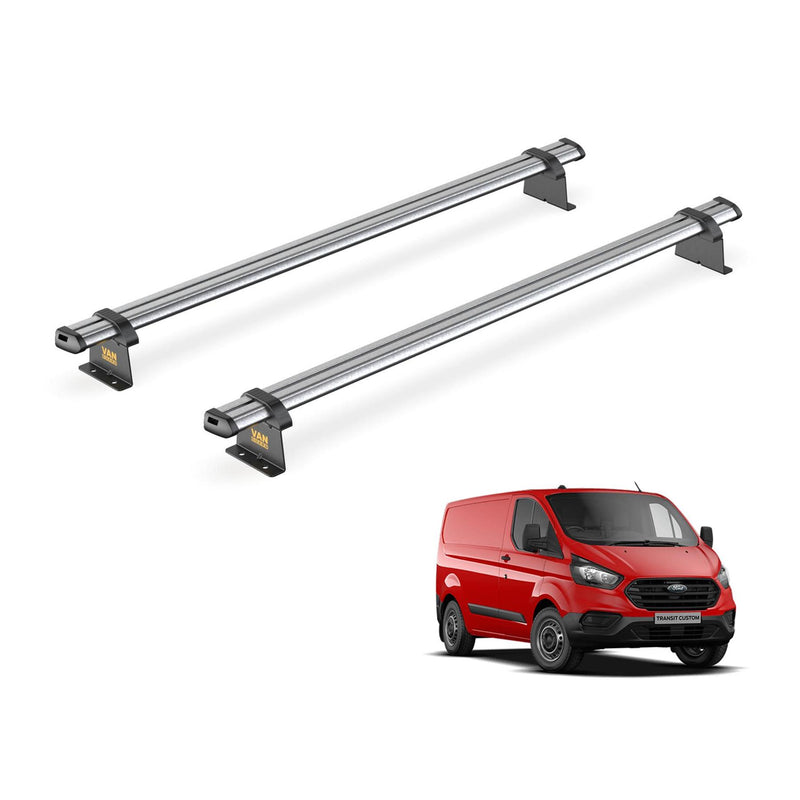 Ford Transit Custom - 2 Van Guard Ultibar Trade Roof Bars