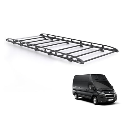 Peugeot Boxer (2006 onwards) - Rhino KammRack Black Roof Rack