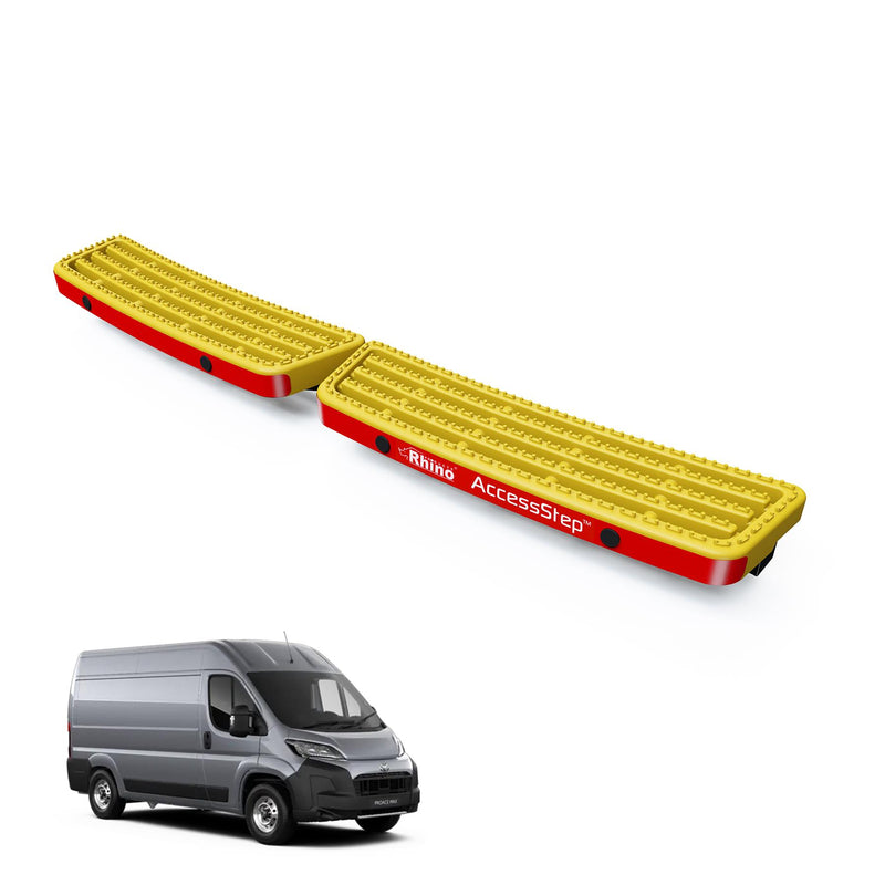 Toyota Proace (2024-) Max Yellow Twin AccessStep - With Reverse Sensors