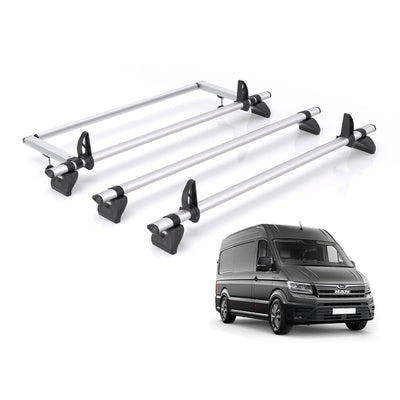 MAN TGE (2017 onwards) - Rhino Kammbar Pro Roof Bars