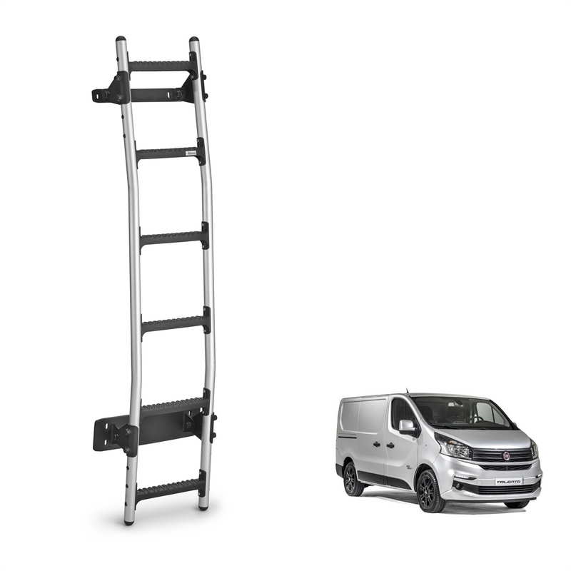 Rhino Aluminium (2016-2020) 6 Step Rear Door Ladder