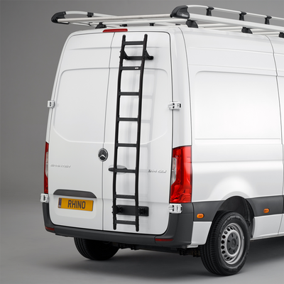 Rhino Aluminium (2003-2014) 6 Step Rear Door Ladder