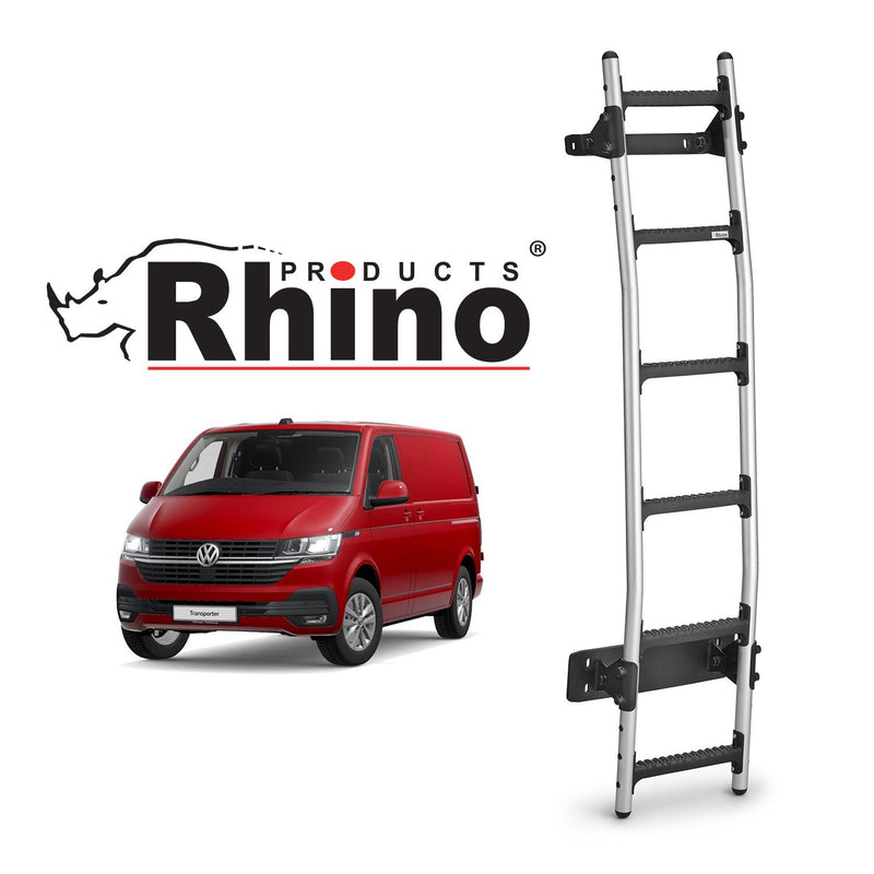 Rhino Aluminium (2015-2024) 6 Step Rear Door Ladder