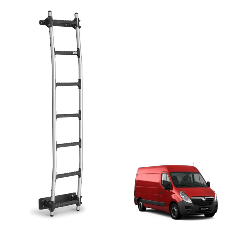Rhino Aluminium (2010-2021) 7 Step Rear Door Ladder