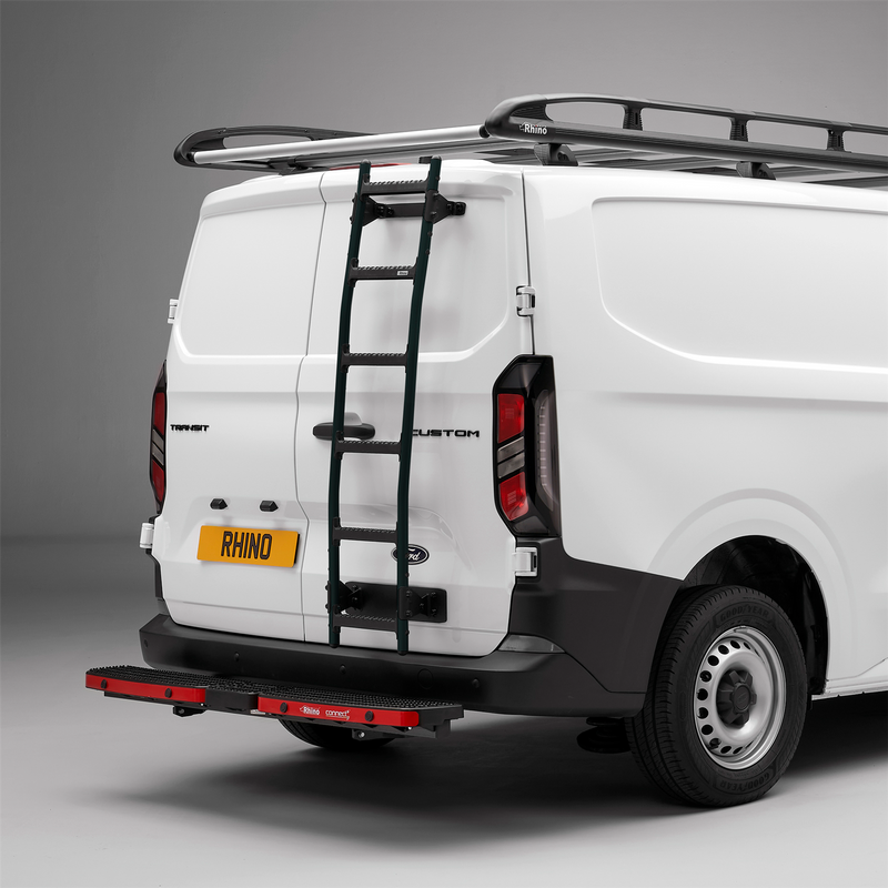 Rhino Aluminium (2016-2021) 6 Step Rear Door Ladder